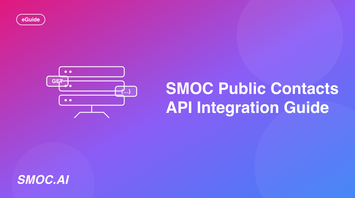 Connecting SMOC with the REST API
